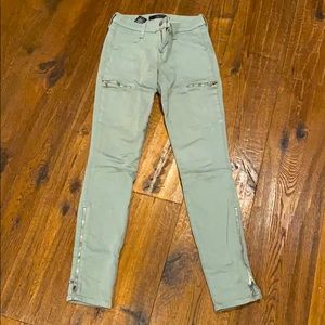 J Brand Green Cargo skinny Jeans/Pants